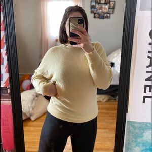 Cream Collared Sweater